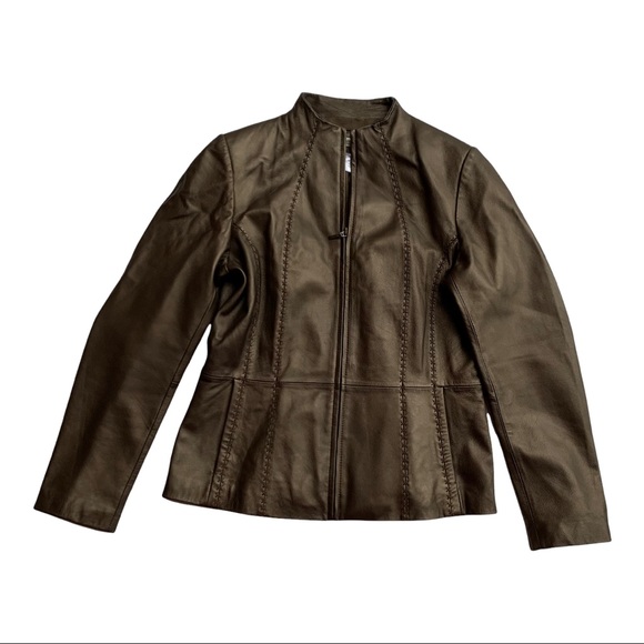 Coldwater Creek Jackets & Coats Coldwater Creek Copper Leather